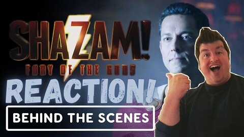 Shazam! Fury of the Gods - Behind the Scenes Clip Reaction! - DC FanDome 2021
