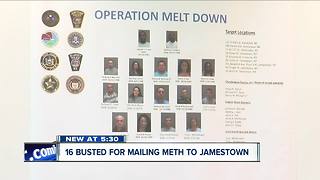 16 busted for drug trafficking in Jamestown