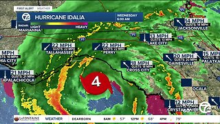 Idalia projected to hit Florida as Category 4 hurricane with 'catastrophic' storm surge