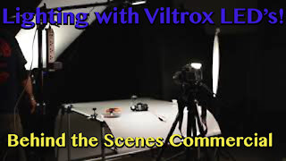 Viltrox VL-162T LED Light Demo Product shots.