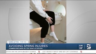 Avoiding common spring injuries