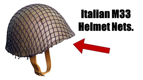 Italian M33 Helmet Nets at Mike's Militaria!