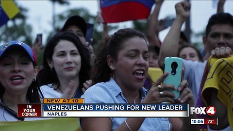 Venezuelans pushing for new leader