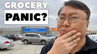 What is Grocery Shopping Like During a Panic?