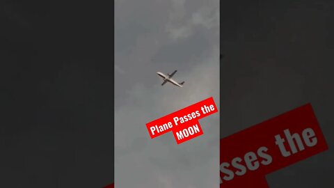 This Plane PASSES the MOON OMG