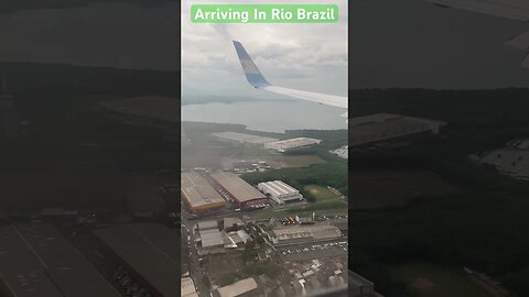 Arriving In Rio de Janeiro, Brazil #shorts