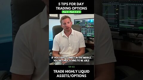 ✅ Why you should always trade highly liquid assets #learntrading #optiontrading #tradingeducation