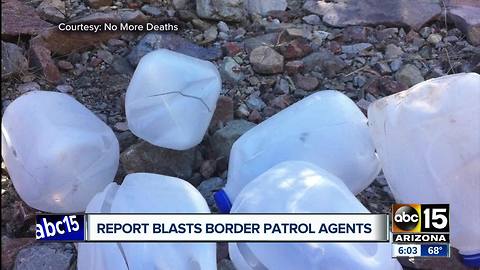 New report claims border agents destroyed resources meant for immigrants