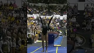 Jocelyn Moore perfect 10 on vault - Auburn at Missouri 2/19/23 #shorts