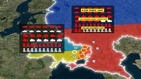 RUSSIAN TANK LOSSES CONTINUE TO MOUNT IN UKRAINE