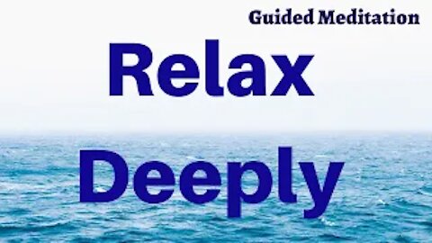 Relax Deeply Hypnosis Audio. Relaxation Guided Meditation.