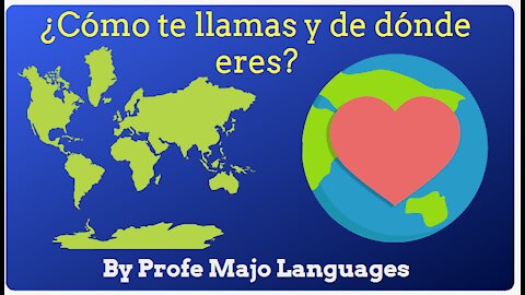 Spanish for Beginners - ¿Cómo te llamas y de dónde eres?