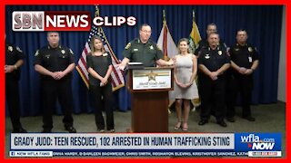 Sheriff Grady Judd: Teen Rescued, 102 Arrested in Polk County Human Trafficking Sting - 4855