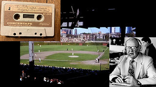 August 29, 1972 - Jack Brickhouse & Jim West Call Cubs-Dodgers Game