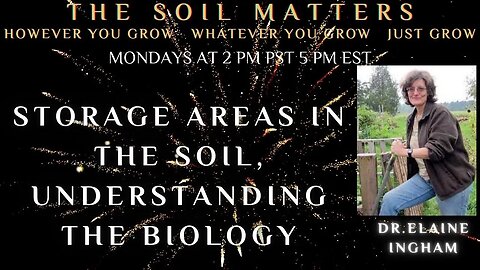 Storage Areas In The Soil, Understanding The Biology