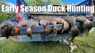 A Barrel Burner In The Muck || Early Season Duck Hunting
