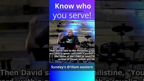 Do you Know who you serve? #hardquestions #hardtruth #jesus #onlinechurch #culturewar