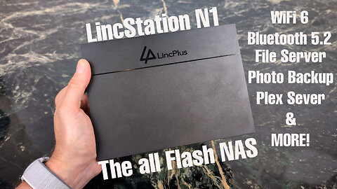 LincPlus LincStation N1 : NAS Backups and File Server made EASY!
