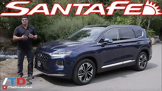 2019 Hyundai Santa Fe Review, First Drive, Design & Safety Overview