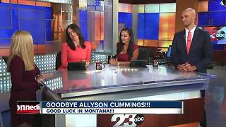 Goodbye Allyson Cummings!