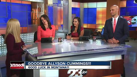 Goodbye Allyson Cummings!