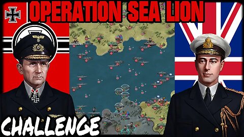 CHALLENGE MODE OPERATION SEA LION! Updated World Conqueror 4