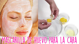 Mascarilla De Huevo Para La Cara