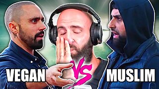 Vegan VS Muslim "Eating Animals Is NOT HALAL!"