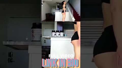 At Home Hourglass Challenge || Regular Squats | Sexy Butt || #shorts
