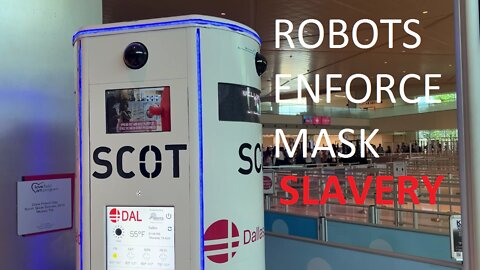 U.S. Airports And Schools Using Robots & Cameras To Enforce Mask Slavery