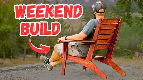 Modern Adirondack Chair Build