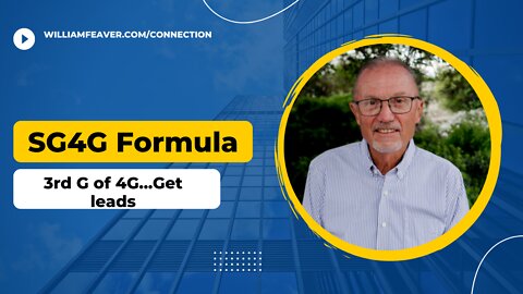 SG4G Formula...3rd G...Get Leads