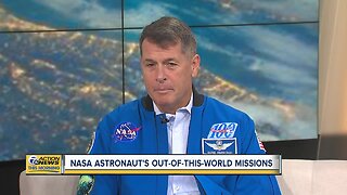 NASA Astronaut speaks on space missions