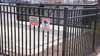 Residents frustrated after fence goes up around Southside Neogen location