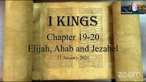 1 Kings 19 20 Elijah, Ahab adn Jezabel