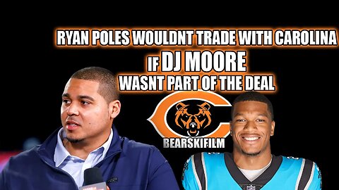 The Bears would NOT trade with Carolina unless DJ Moore was part of the deal / DJ Moore highlights