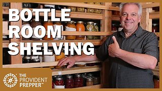 Prepper Pantry: How to Build Shelving for Home Bottled Goods