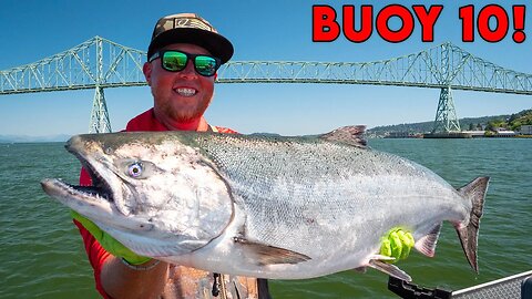 CRAZY BIG Fish & Insane FISHING! (Astoria Salmon FISHING)