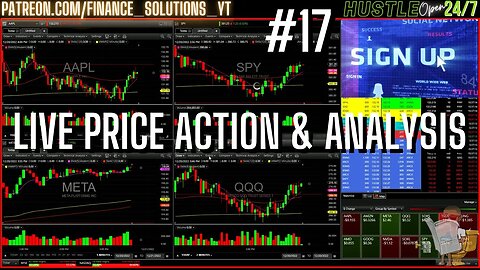 LIVE PRICE ACTION & ANALYSIS LIVE TRADING FINANCE SOLUTIONS #17 DEC 20 2022
