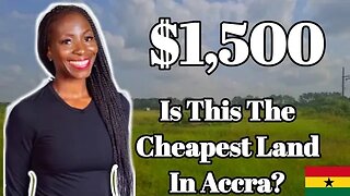 Is This The Cheapest Land In Ghana? | Shai Hills