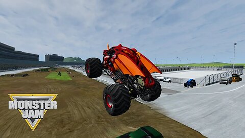 Monster Jam Atlanta Motor Speedway 2021 Muddy BeamNG.Drive Monster Jam #BeamNGDriveMonsterJam