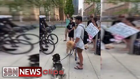 Parents at Nathan Philips Square in Canada Protesting Children Getting the Experimental Shot - 3698