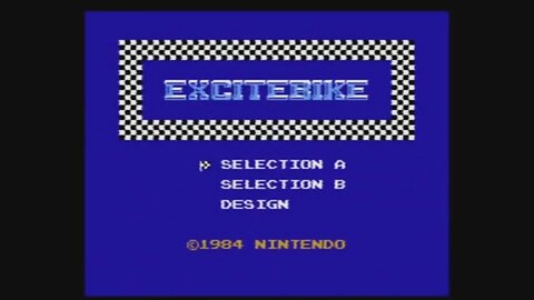 NES TIME - The Original Motocross Game - Excitebike