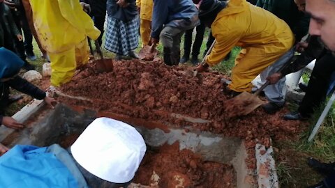 SOUTH AFRICA - Cape Town - Galiema Haron Funeral (Video) (mva)