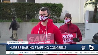 UC San Diego Health nurses raise concerns over staffing