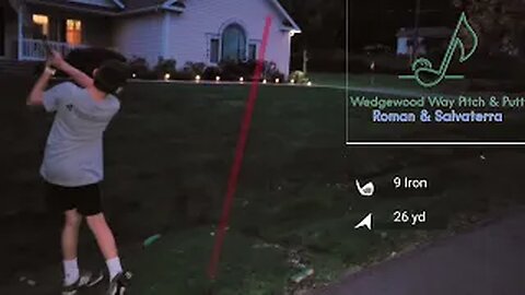 Backyard Course Record Attempt at Night (Green Tees) by: Josh S. Part 1