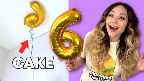A Hyperrealistic Cake on the Ceiling?! Celebrating 6 Million Subscribers!