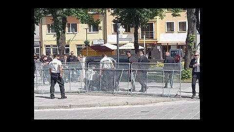 The Prime Minister of Slovakia Robert Fico has just been shot in public.