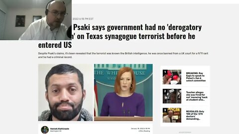 Psaki Claims Government Had no Knowledge of Colleyville Terrorist