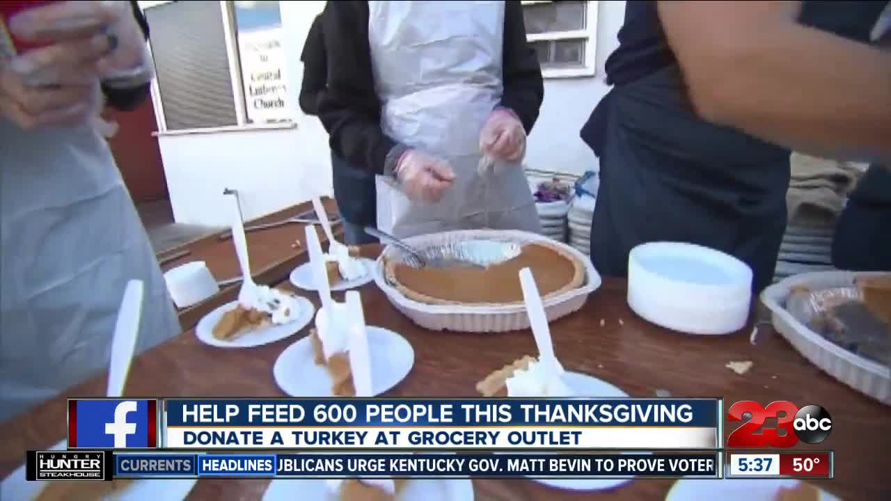 Help feed 600 people this Thanksgiving